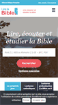 Mobile Screenshot of lire.la-bible.net
